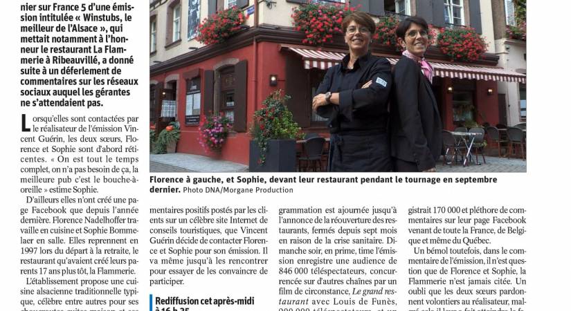 DNA / La Flammerie sur France 5 : l'incroyable quart d'heure de célébrité